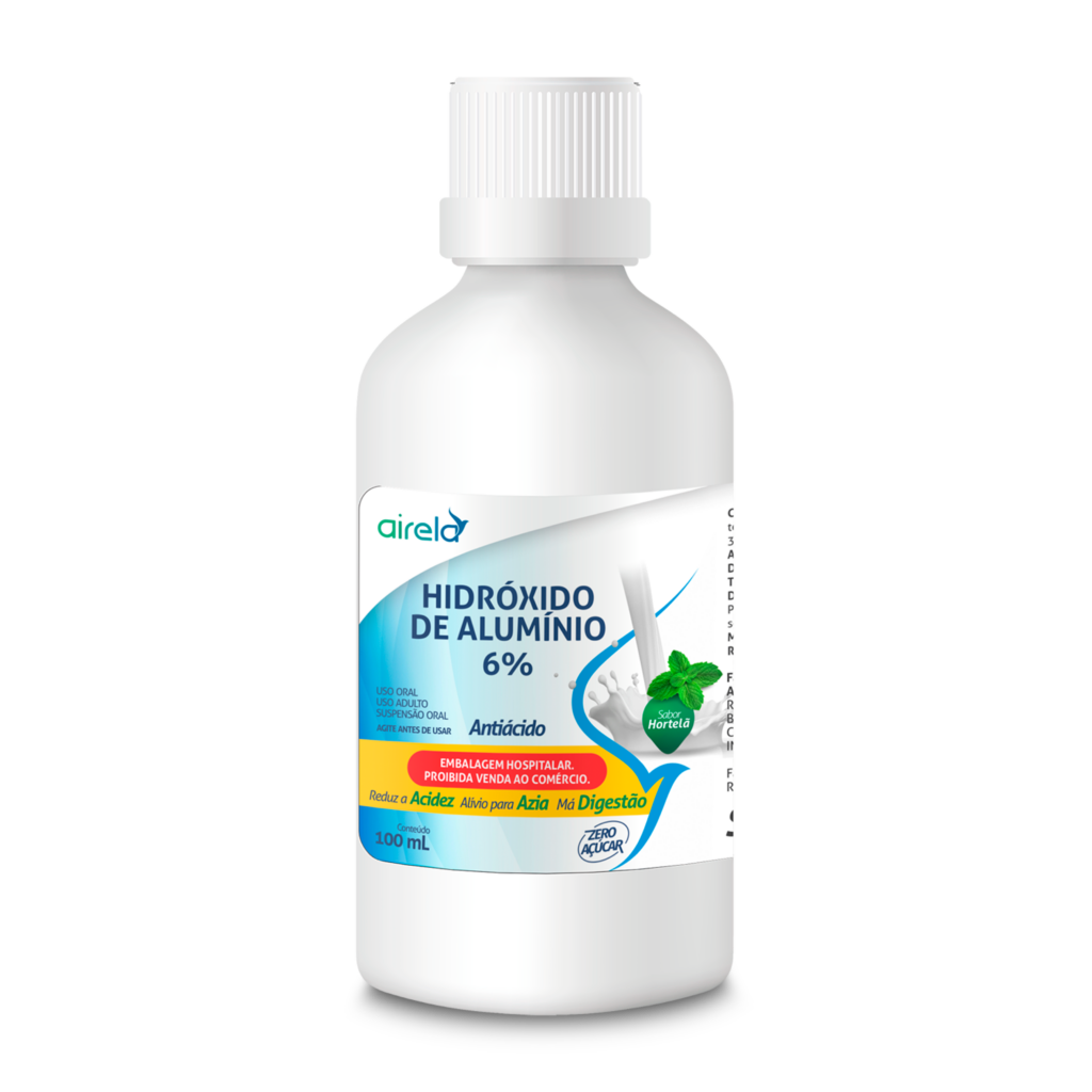 Hidr xido de alum nio 100 ml e 150 ml airela